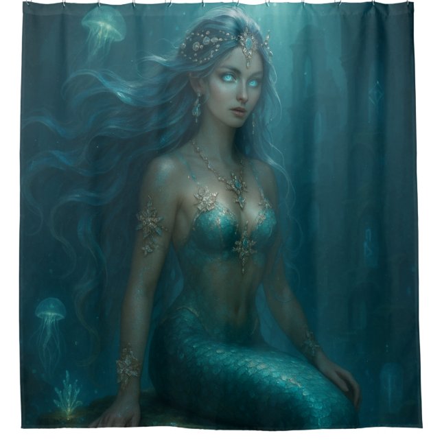 Cortina Para Box Mystical Mermaid (Frente)