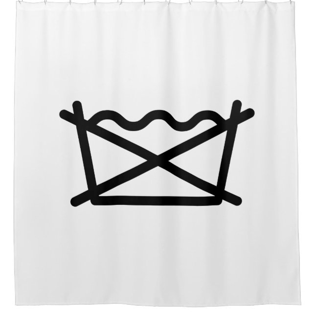 CORTINA PARA BOX NÃO LAVEM! (Frente)
