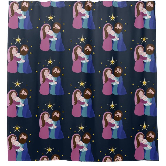 Cortina Para Box Natal Natividade (Frente)