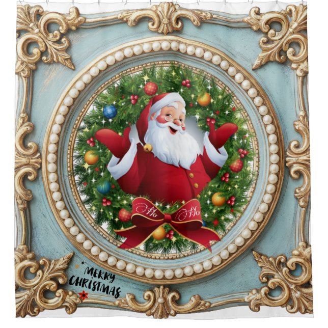Cortina Para Box Natal Santa (Frente)