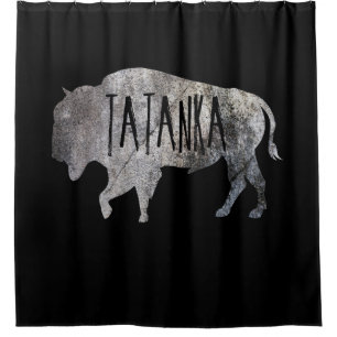 CORTINA PARA BOX NATUREZA DOS ANIMAIS SELVAGENS DO BISONTE DO