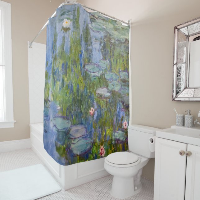 Cortina Para Box Nenúfares de Claude Monet (1915)  (In Situ)