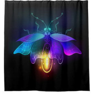 Cortina Para Box Neon Firefly a preto