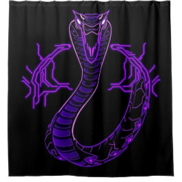 Cortina Para Box Neon-Kobra – Wächter des digitalen Dschungels