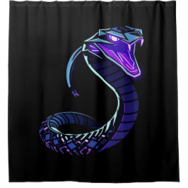 Cortina Para Box Neon-Kobra – Wächter des digitalen Dschungels