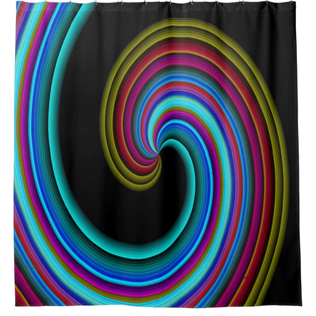 Cortina Para Box Neon Wave...... (Frente)