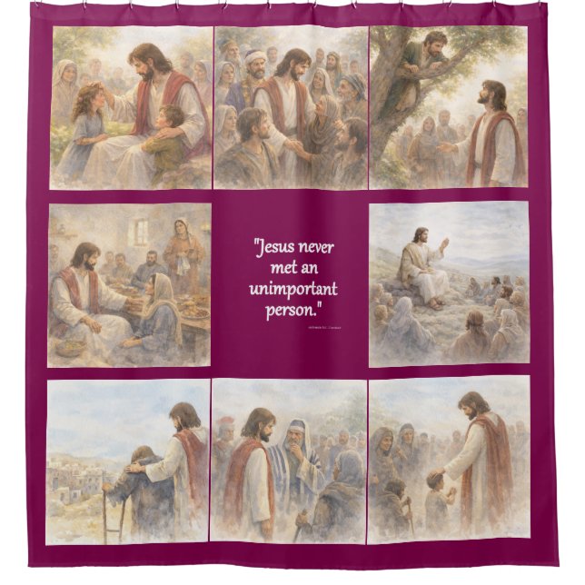 Cortina Para Box No unimportant person (Frente)