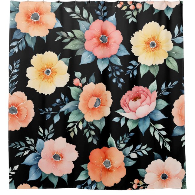 Cortina Para Box Nocturnal Bloomscape (Frente)