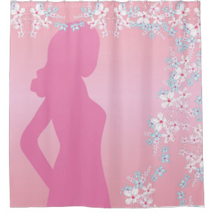 Cortina Para Box Noiva de silhueta deliciosa e flores a rosa