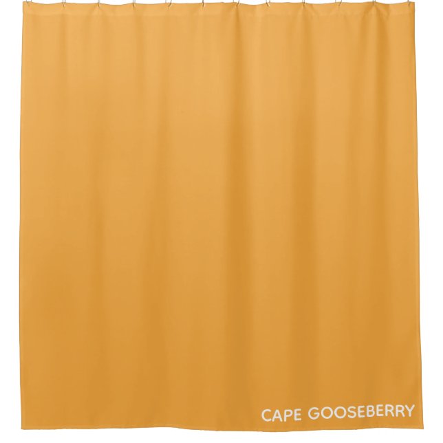 Cortina Para Box Nome amarelo de Cape Gooseberry (Frente)