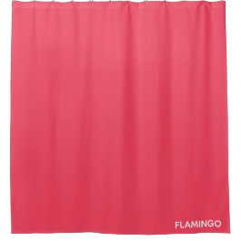 Cortina Para Box Nome de cor rosa Flamingo