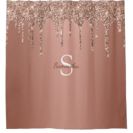 Cortina Para Box Nome do Monograma do Sparkle Drives Glitter Dourad