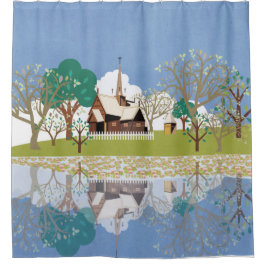 Cortina Para Box Noruega