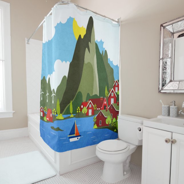 Cortina Para Box Noruega (In Situ)