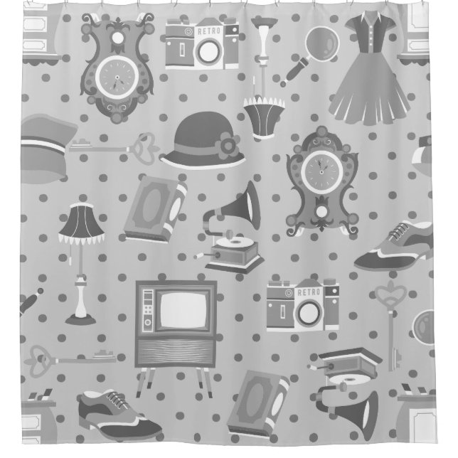 Cortina Para Box nostalgia antiquada flapper antiga decor (Frente)