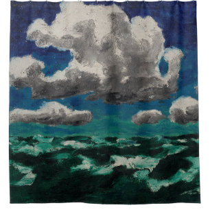 Cortina Para Box Nuvens de Verão   Emil Nolde  