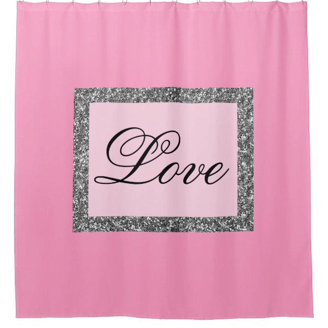 Cortina Para Box O amor é lindo (Frente)