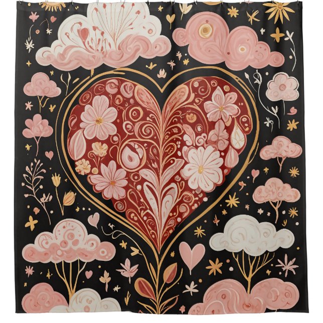 Cortina Para Box O amor está no ar (Frente)