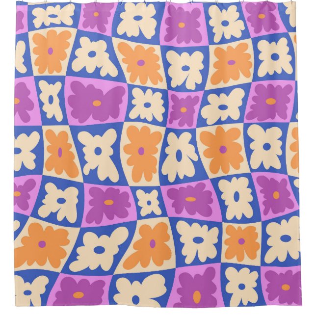 Cortina Para Box O Chessboard da Natureza (Frente)