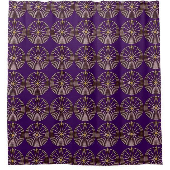 Cortina Para Box O MALUCO Ouro + o fundo (Frente)