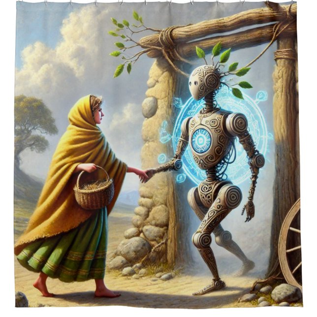 Cortina Para Box O passado encontra o futuro (Frente)