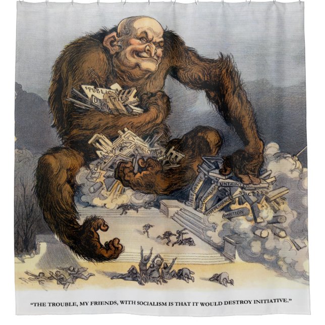 Cortina Para Box O problema do socialismo de 1910 (Frente)