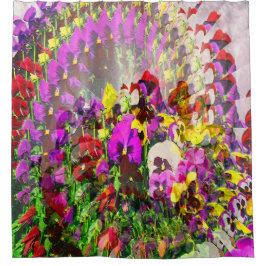 Cortina Para Box O turbilhão de Pansies...