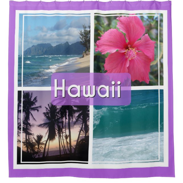 Cortina Para Box Oahu, Hawaii Seascape (Frente)