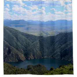 Cortina Para Box Olhando para baixo no rio Gunnison