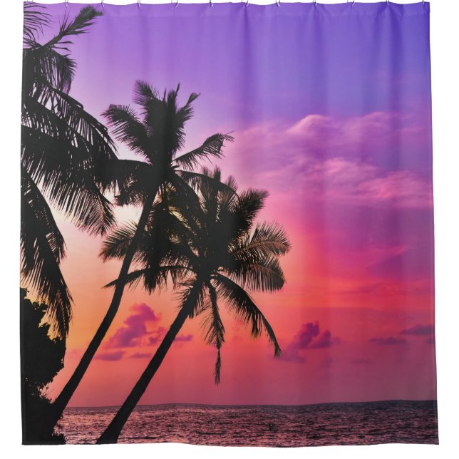 Cortina Para Box Ondas marítimas (Frente)