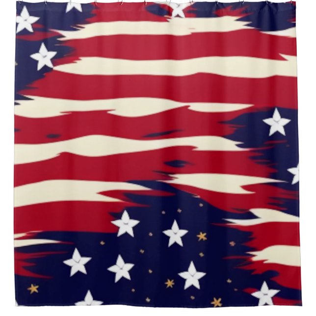 Cortina Para Box Ondas Patriotas (Frente)