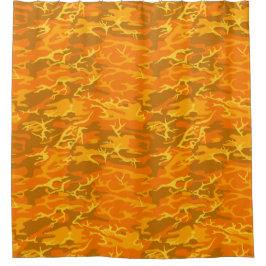 Cortina Para Box Orange Camo