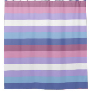 Cortina Para Box Orgulho Bigender, Impressão de distribuição, Orgul