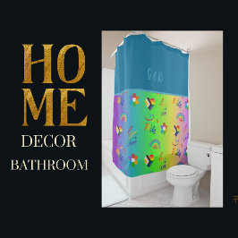 Cortina Para Box orgulho gay mês de lgbtq colorido