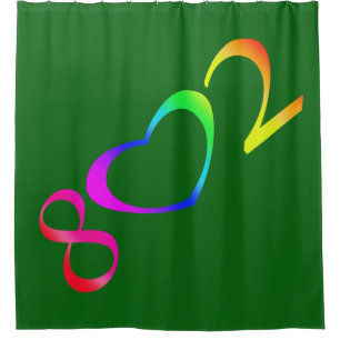 Cortina Para Box Orgulho gay Rainbow