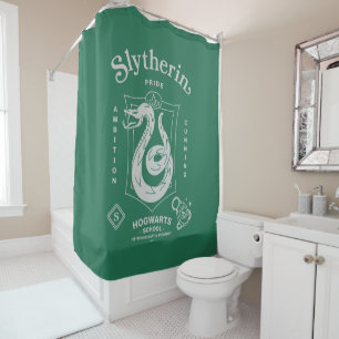 Cortina Para Box Orgulho SLYTHERIN™ Ambição Astúcia Brasão
