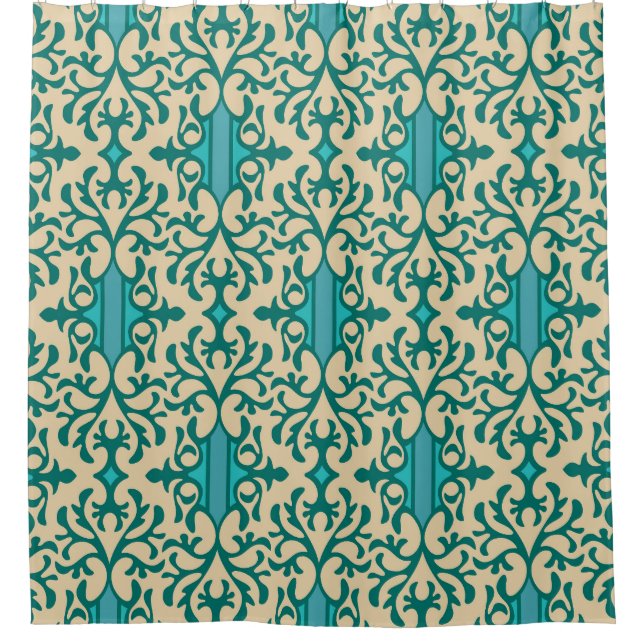 Cortina Para Box Ornamento Floral: Moderno Fashionável Sem Semente (Frente)