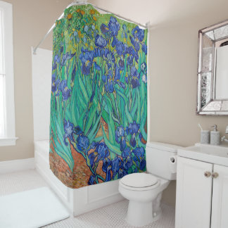 Cortina Para Box Os irrises de Vincent Van Gogh