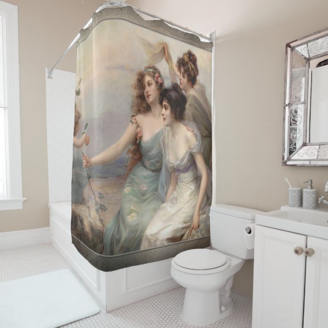 Cortina Para Box Os Três Graves de Edouard Bisson (In Situ)
