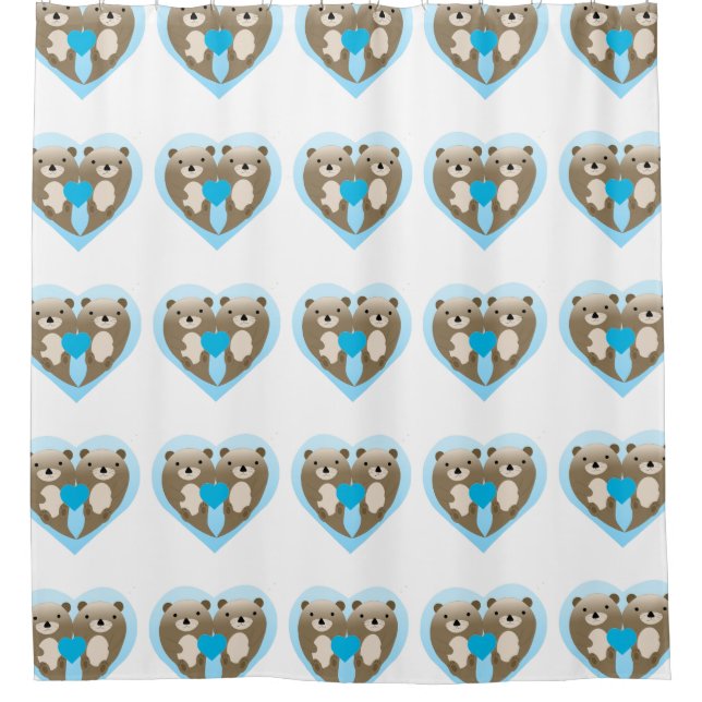 Cortina Para Box Otter Love (Frente)