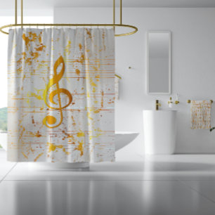 Cortina Para Box Ouro Harmonia Caos Musicais