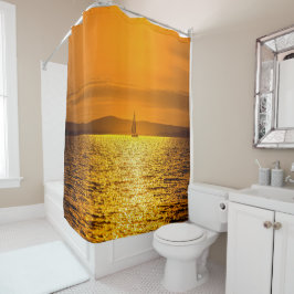 Cortina Para Box Ouro Sunset Service