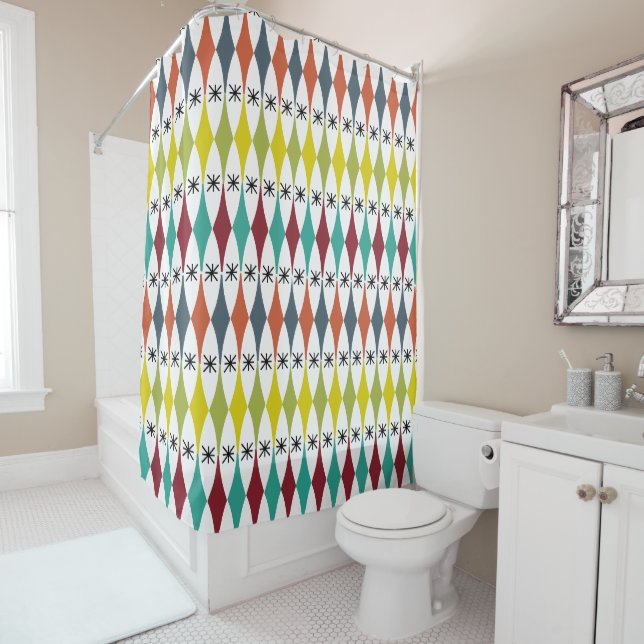 Cortina Para Box Ouros e Starbursts (In Situ)