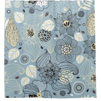 Cortina Para Box outono Floral: Design de sazonal Elegante