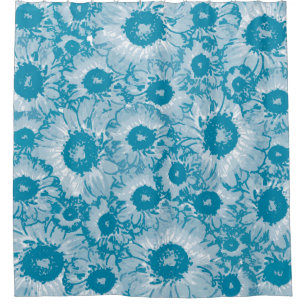 Cortina Para Box Padrão Botânico Elegante