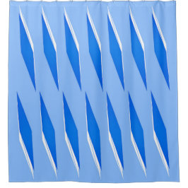 Cortina Para Box Padrão Crayola-Azul