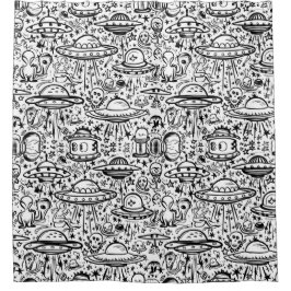 Cortina Para Box Padrão de alienígena