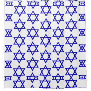 Cortina Para Box Padrão de bandeira de Israel