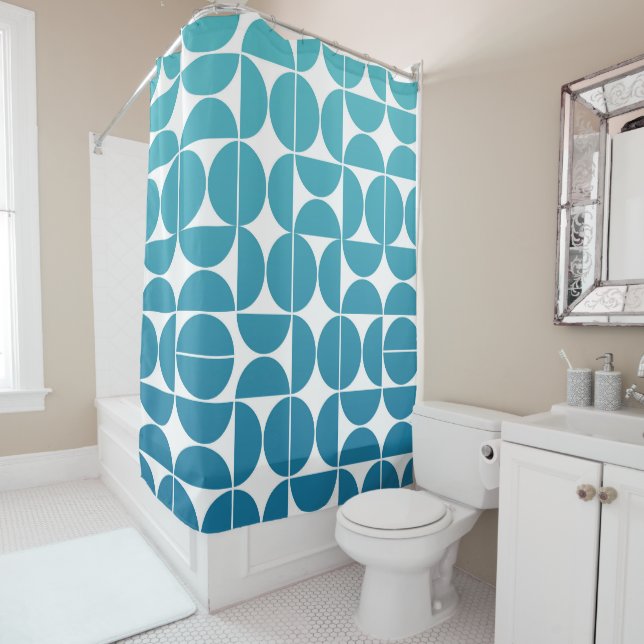 Cortina Para Box Padrão de Blues Negrito do MCM (In Situ)