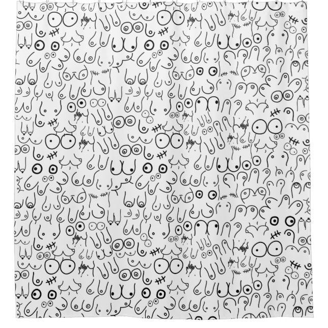 Cortina Para Box padrão de busto de diversão (Frente)